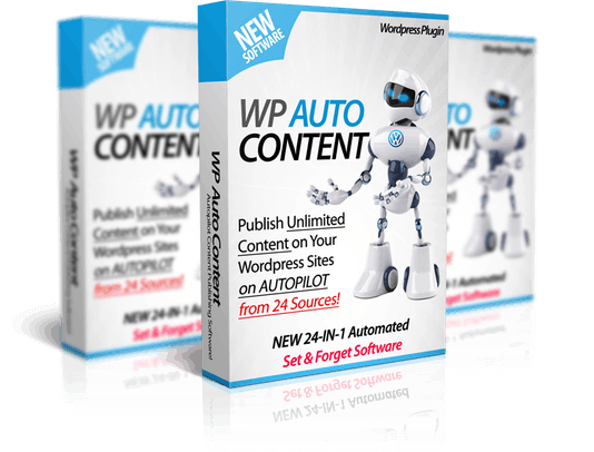 Auto Content Publishing from 100s of Sources in 1 Click